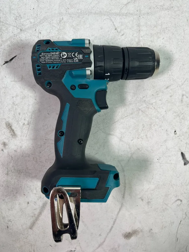 Makita DHP 487 Z akumulatorowa wiertarko-wkrętarka udarowa 18 V 40 Nm bezszczotkowa solo - bez akumulatora, bez ładowarki
