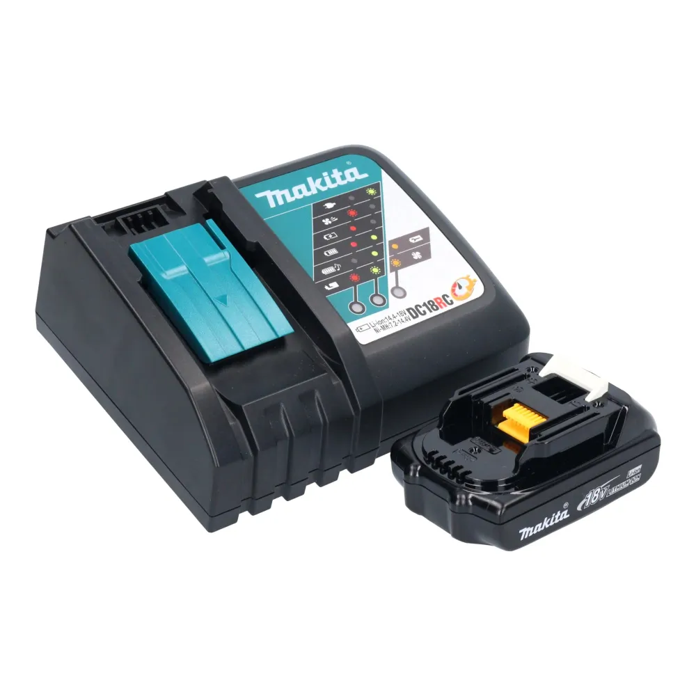 Makita DHP 487 RY1KO akumulatorowa wiertarko-wkrętarka udarowa 18 V 40 Nm bezszczotkowa seria Olive Outdoor Adventure + 1x...