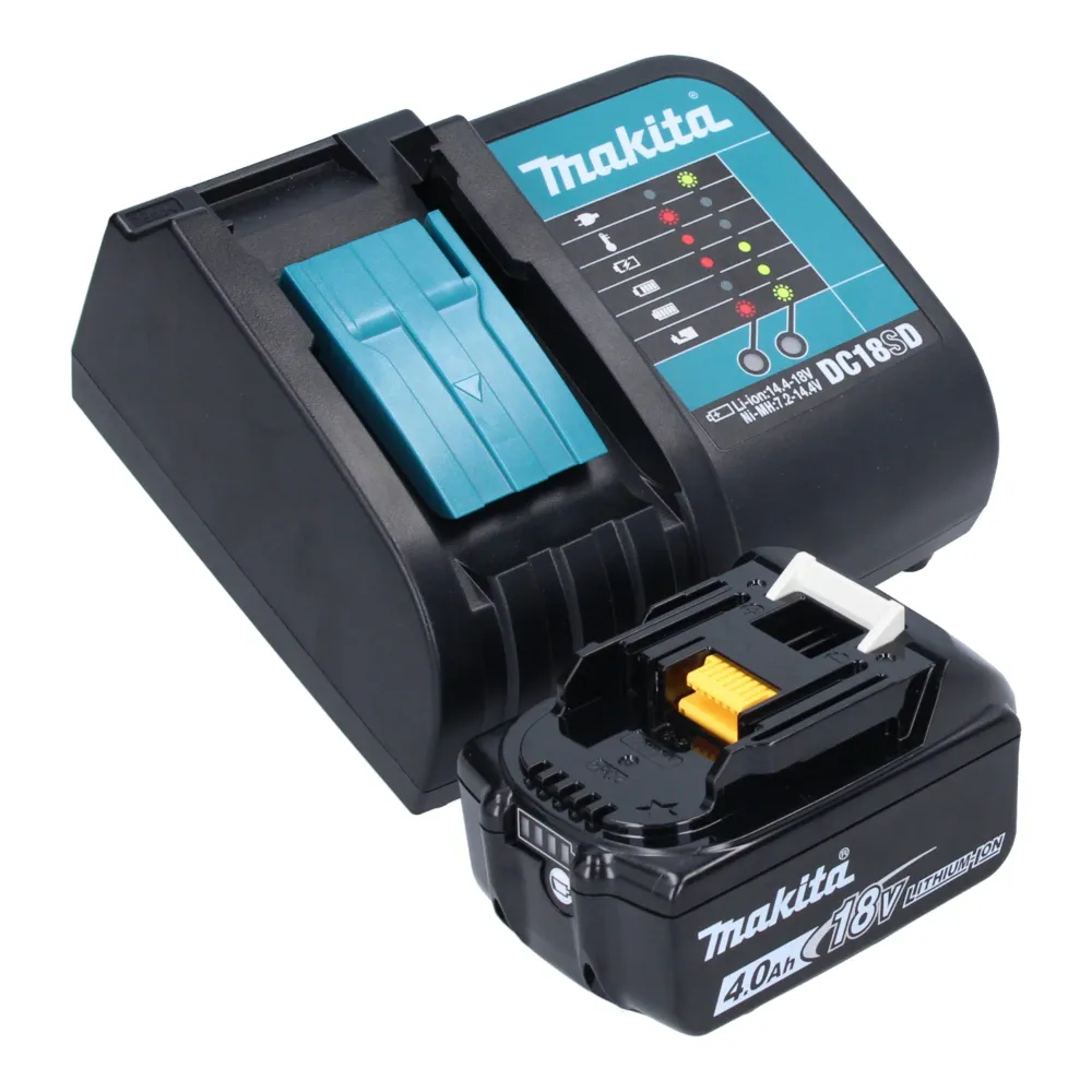 Makita DHP 487 SM1O akumulatorowa wiertarko-wkrętarka udarowa 18 V 40 Nm bezszczotkowa seria Olive Outdoor Adventure + 1x...