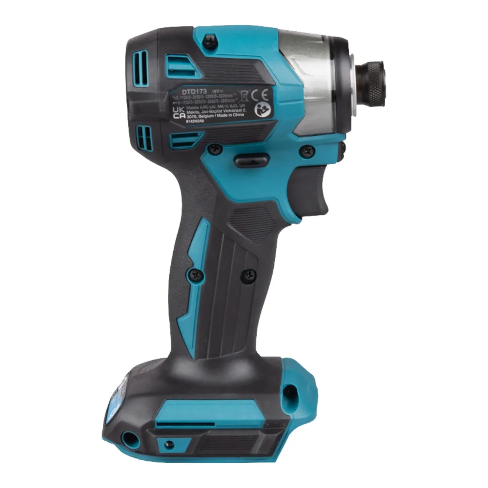 Makita DTD 173 ST akumulatorowy klucz udarowy 18 V 180 Nm 1/4" bezszczotkowy + 2x akumulator 5,0 Ah + ładowarka