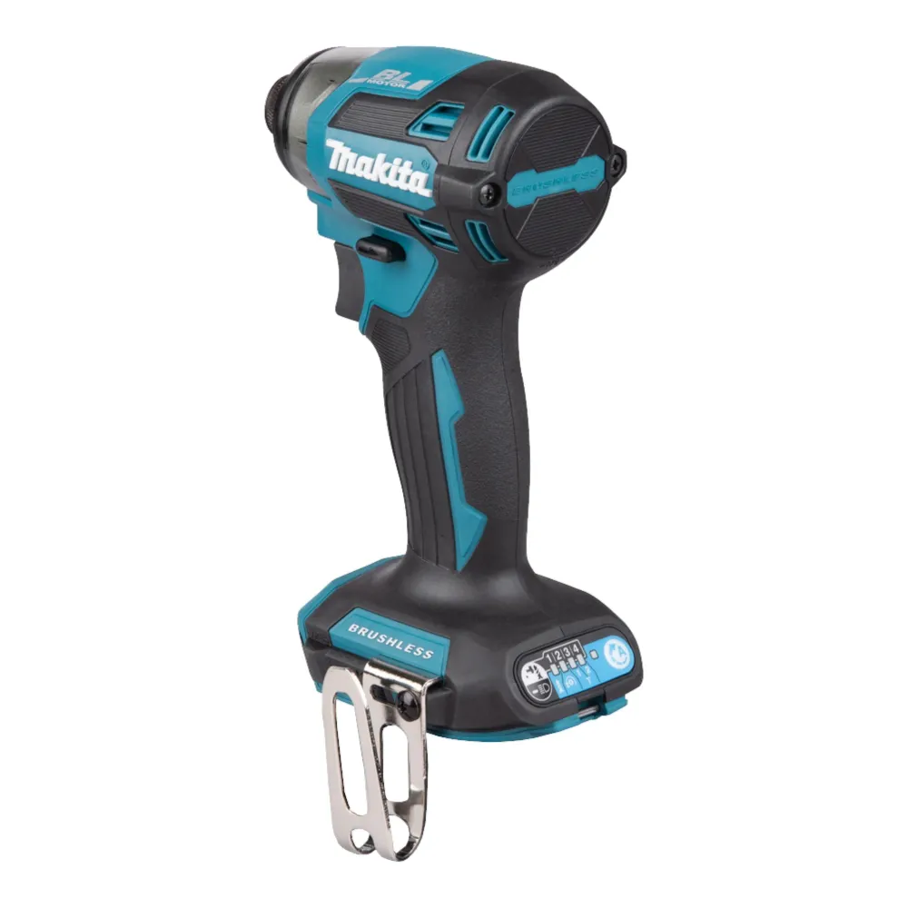 Makita DTD 173 SYJ akumulatorowy klucz udarowy 18 V 180 Nm 1/4" bezszczotkowy + 2x akumulator 1,5 Ah + ładowarka + Makpac