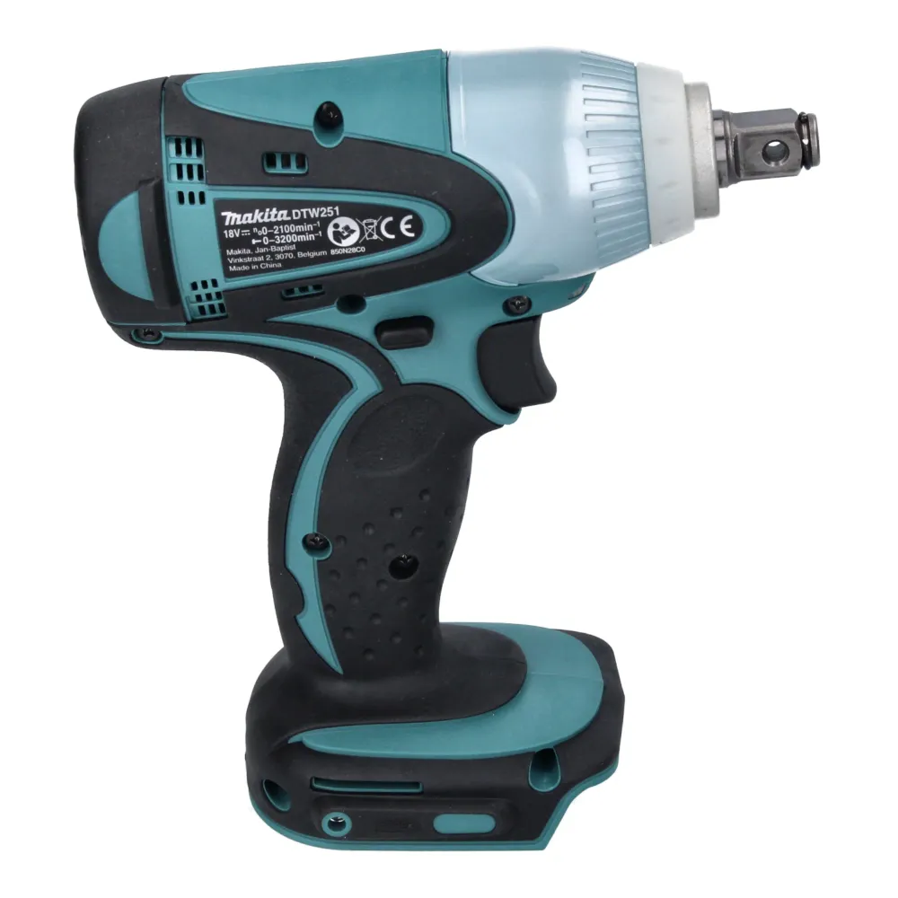 Makita DTW 251 Z akumulatorowy klucz udarowy 18 V 230 Nm 1/2" solo - bez akumulatora, bez ładowarki