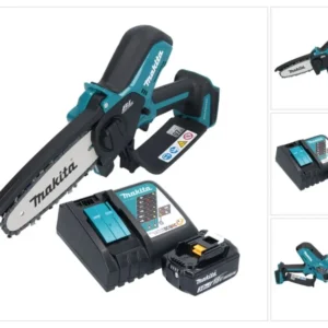 Makita DUC 150 RF akumulatorowa pilarka łńcuchowa 18 V 15 cm bezszczotkowa + 1x akumulator 3,0 Ah + ładowarka