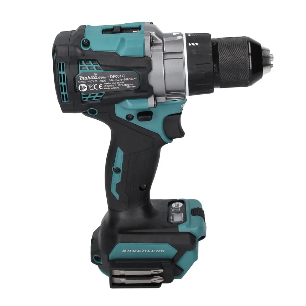 Makita DF 001 GZ Akumulatorowa wiertarko-wkrętarka 40 V maks. 140 Nm XGT Brushless Solo - bez akumulatora, bez ładowarki