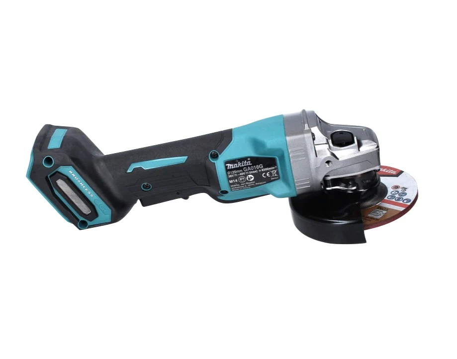 Makita GA 016 GZ Akumulatorowa szlifierka kątowa 40 V maks. 125 mm bezszczotkowa XGT Solo - bez akumulatora, bez ładowarki