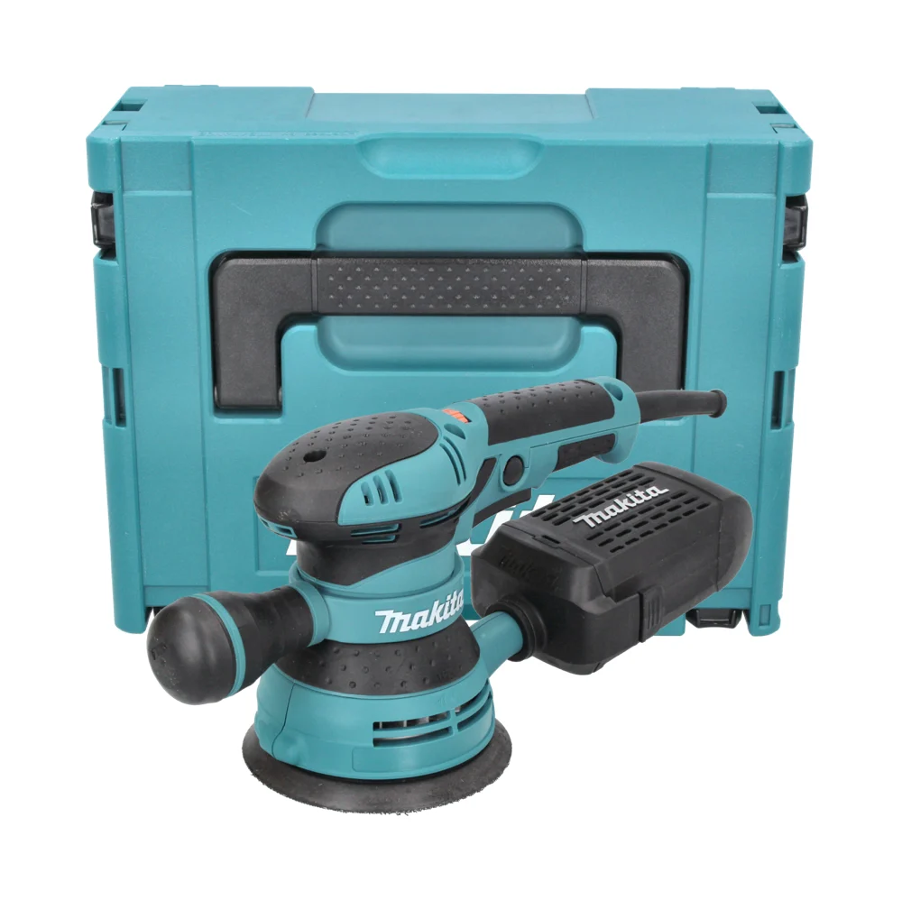 Makita BO 5041 J Szlifierka oscylacyjna 300 W 125 mm + Makpac