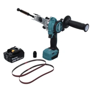 Makita DBS 180 T1 akumulatorowy pilnik taśmowy 18 V 9 x 533 mm bezszczotkowy + 1x akumulator 5,0 Ah - bez ładowarki