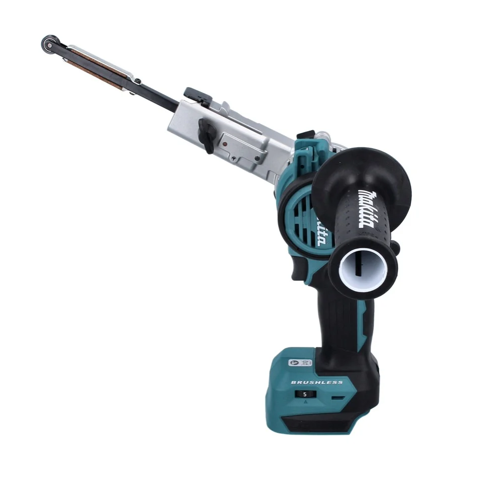 Makita DBS 180 RT1J akumulatorowy pilnik taśmowy 18 V 9 x 533 mm bezszczotkowy + 1x akumulator 5,0 Ah + ładowarka + Makpac