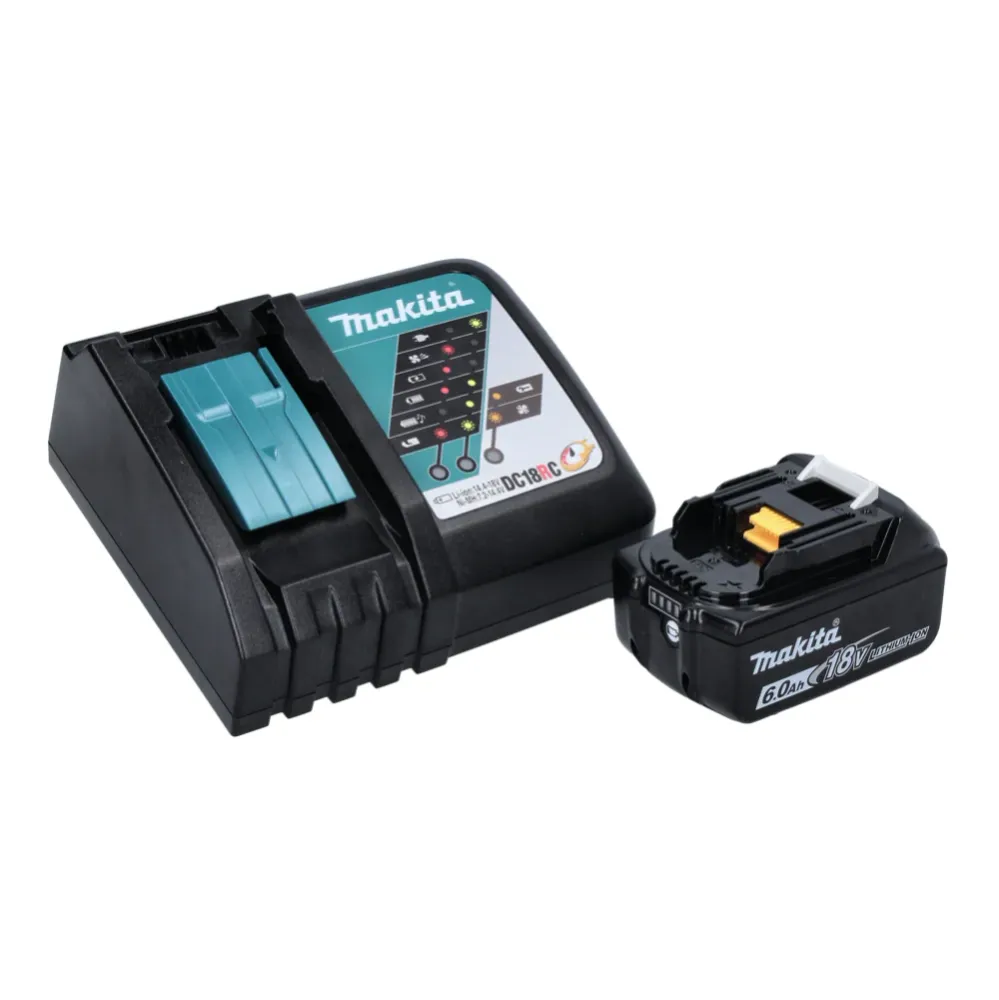 Makita DDA 351 RG1J Akumulatorowa wiertarko-wkrętarka kątowa 18 V 13,5 Nm + 1x akumulator 6,0 Ah + ładowarka + Makpac