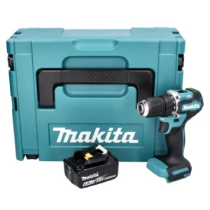 Makita DDF 487 G1J akumulatorowa wiertarko-wkrętarka 18 V 40 Nm bezszczotkowa + 1x akumulator 6,0 Ah + Makpac - bez ładowarki