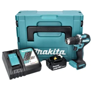 Makita DDF 487 RT1J akumulatorowa wiertarko-wkrętarka 18 V 40 Nm bezszczotkowa + 1x akumulator 5,0 Ah + ładowarka + Makpac