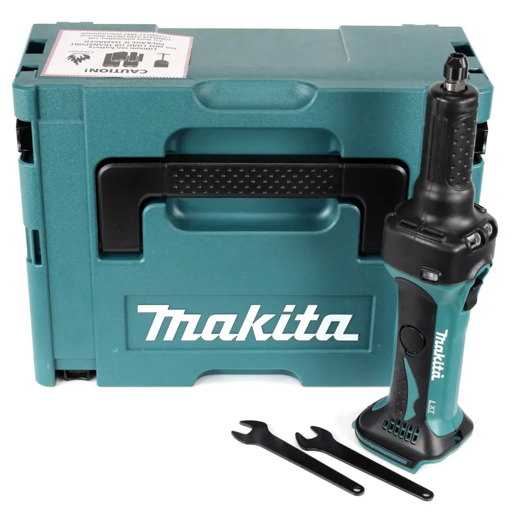 Makita DGD 800 ZJ akumulatorowa szlifierka prosta 18V 26.000min⁻¹ Solo w Makpac - bez akumulatora, bez ładowarki