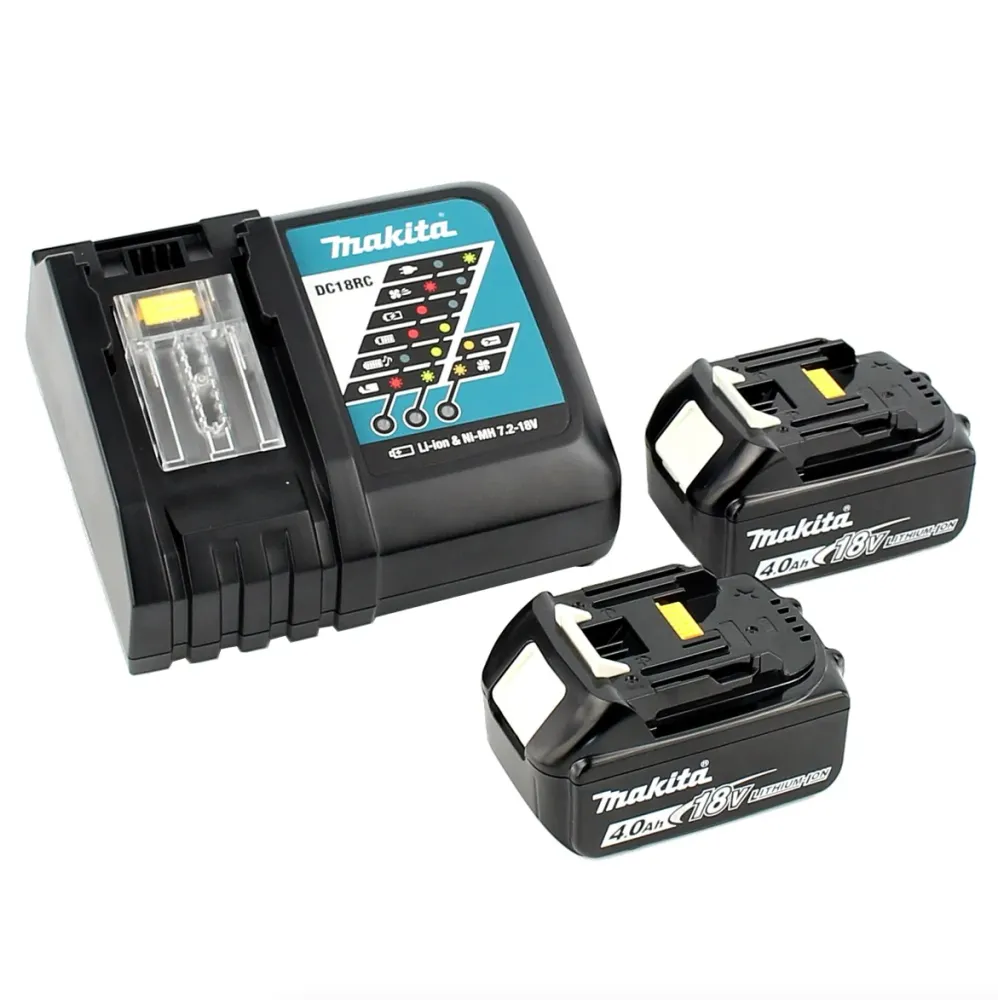 Makita DGD 800 RMJ akumulatorowa szlifierka prosta 18V + 2x akumulator 4.0Ah + ładowarka + Makpac