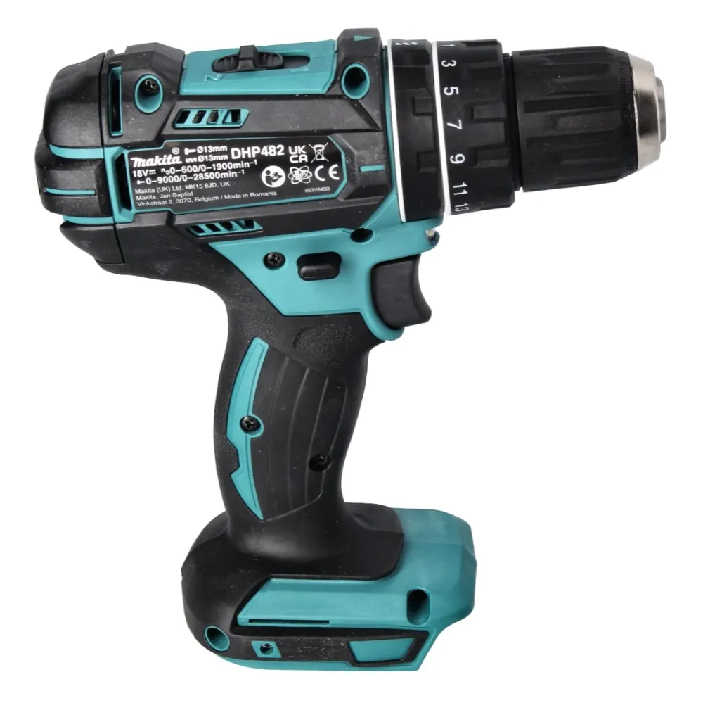 Makita DHP 482 Z akumulatorowa wiertarko-wkrętarka udarowa 18 V 62 Nm solo - bez akumulatora, bez ładowarki