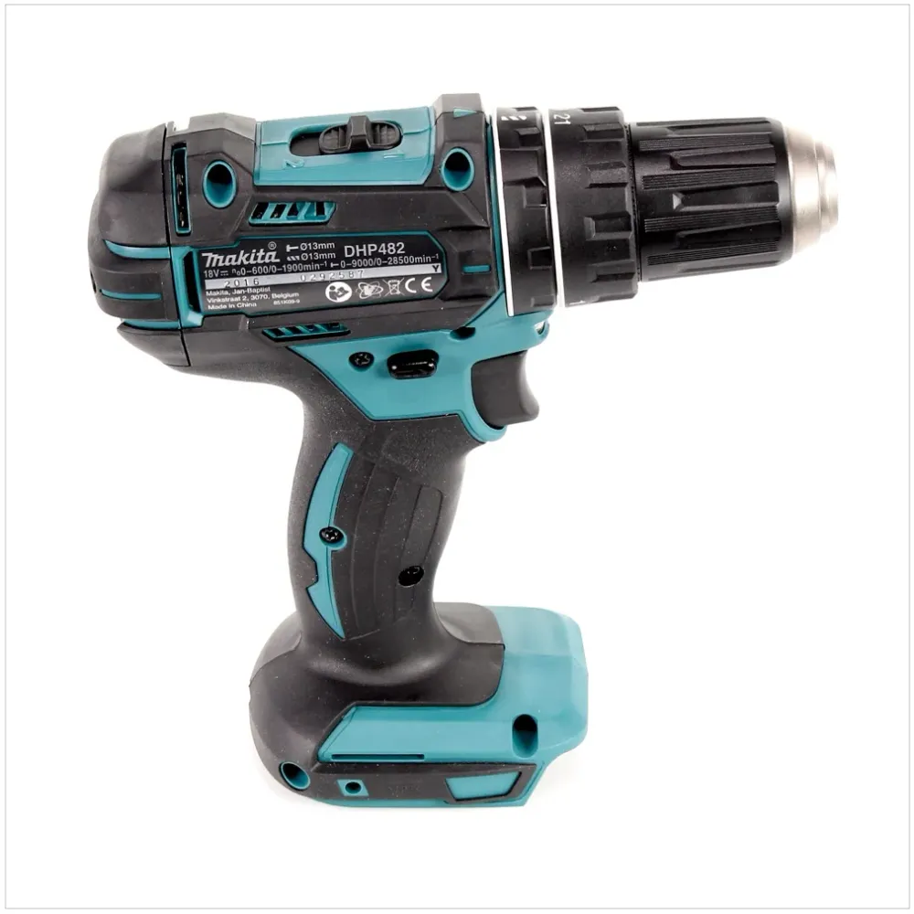 Makita DHP 482 ZJ akumulatorowa wiertarko-wkrętarka udarowa 18V 62Nm w zestawie Makpac bez akumulatora/ładowarki