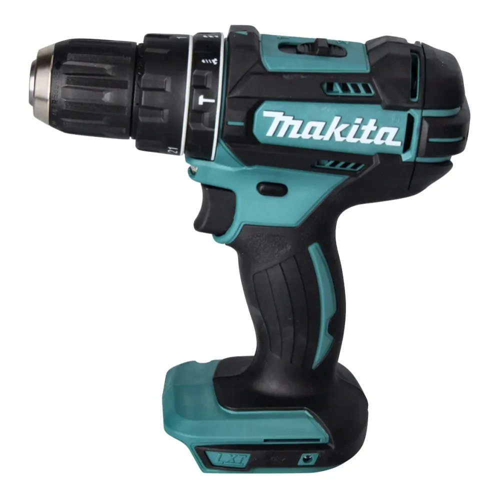 Makita DHP 482 RF1J akumulatorowa wiertarka udarowa 18 V + 120 szt. zestaw akcesoriów + 1x akumulator 3,0 Ah + ładowarka +...