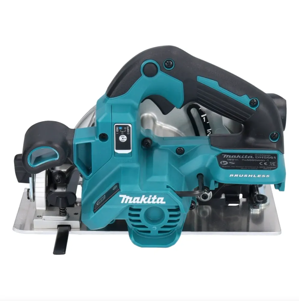 Makita DHS 661 RF1 Akumulatorowa pilarka tarczowa 18 V 165 mm bezszczotkowa + 1x akumulator 3,0 Ah + ładowarka