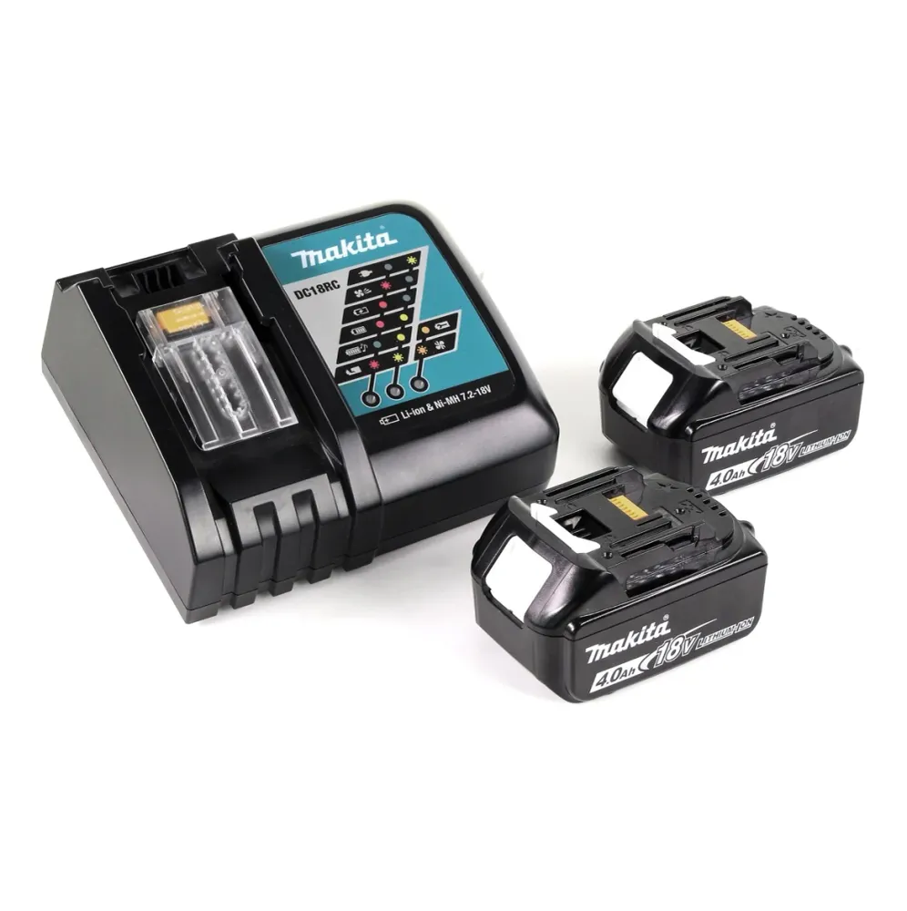 Makita DJV 182 RMJ akumulatorowa wyrzynarka szablasta 18V bezszczotkowa + 2x akumulator 4.0Ah + ładowarka + Makpac
