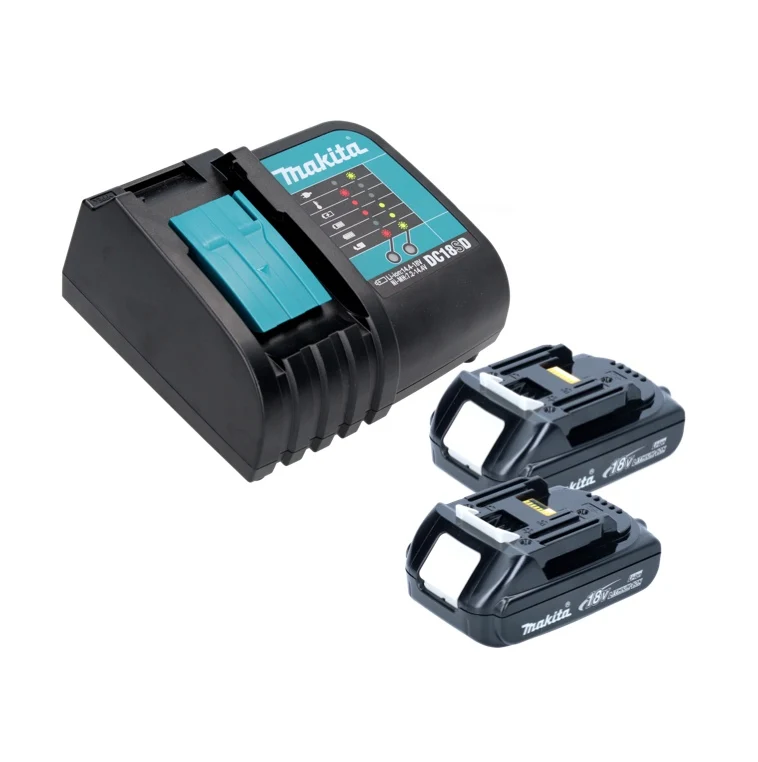 Makita DTW 190 SYJ akumulatorowy klucz udarowy 18 V 1/2" 190 Nm + 2x akumulator 1,3 Ah + ładowarka + Makpac