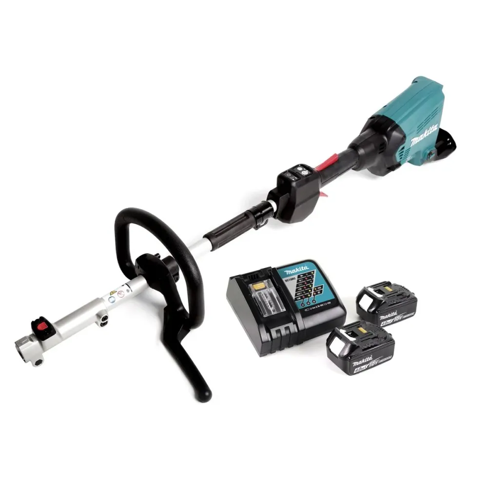 Makita DUX 60 RM akumulatorowy napęd wielofunkcyjny 36V ( 2x 18V ) bezszczotkowy + 2x akumulator 4,0Ah + szybka ładowarka