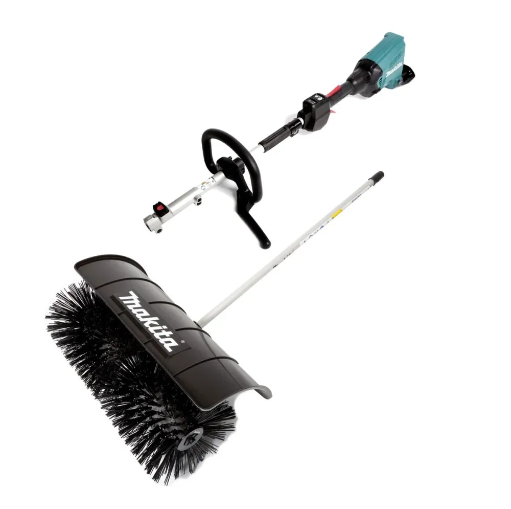 Makita DUX 60 Z akumulatorowy napęd wielofunkcyjny 36V (2x18V) bezszczotkowy + przystawka szczotkowa BR400MP - bez akumula...
