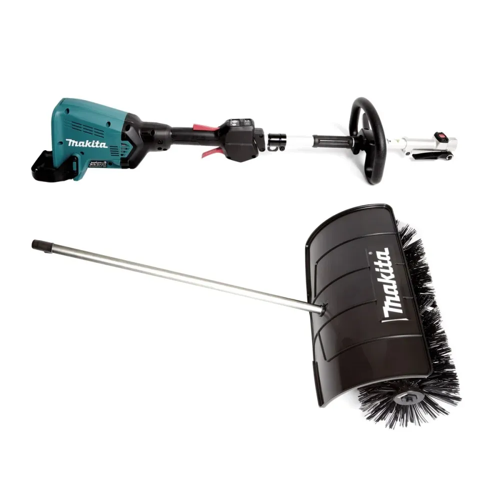 Makita DUX 60 Z akumulatorowy napęd wielofunkcyjny 36V (2x18V) bezszczotkowy + przystawka szczotkowa BR400MP - bez akumula...