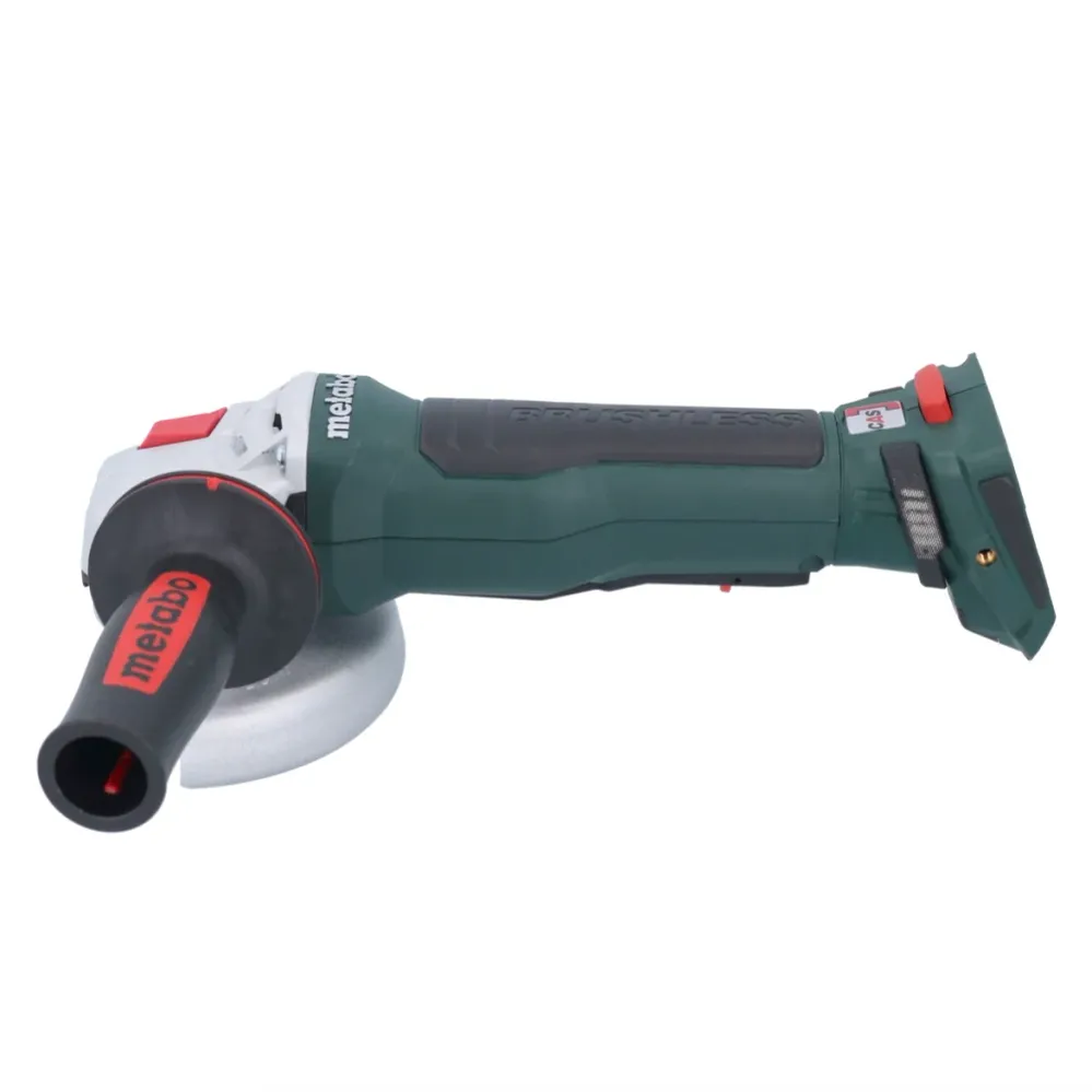 Akumulatorowa szlifierka kątowa Metabo WPB 18 LT BL 11-125 Quick 18 V 125 mm bezszczotkowa + 2x akumulator 10,0 Ah + ładow...