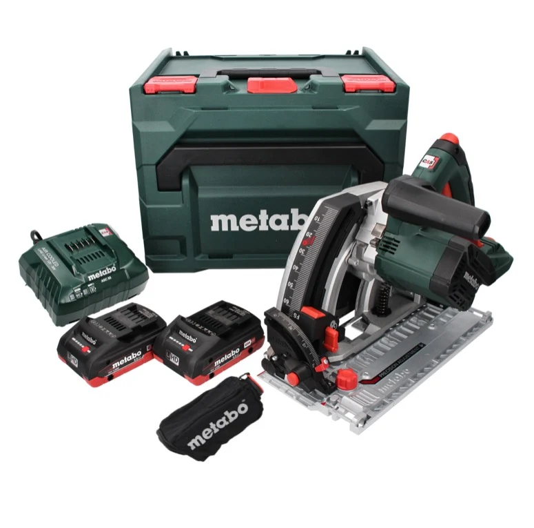 Akumulatorowa zagłębiarka Metabo KT 18 LTX 66 BL 18 V 165 mm + 2x akumulator 4,0 Ah + ładowarka + metaBOX
