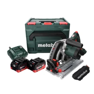 Akumulatorowa zagłębiarka Metabo KT 18 LTX 66 BL 18 V 165 mm + 2x akumulator 8,0 Ah + ładowarka + metaBOX