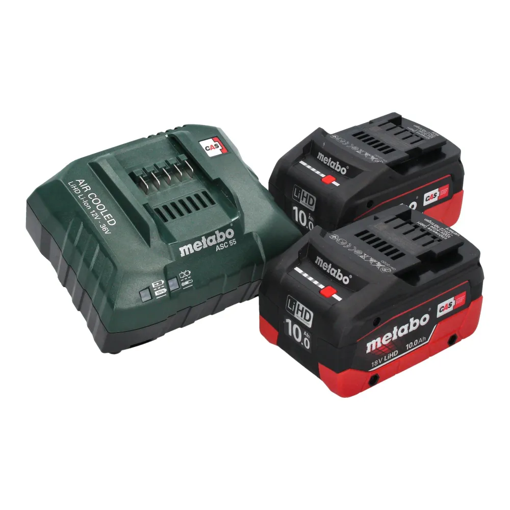 Metabo RW 18 LTX 120 Mieszadło akumulatorowe 18 V 40 l pojemność mieszania 2x akumulator LiHD 10,0 Ah + ładowarka