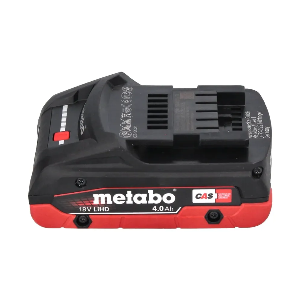 Metabo W 18 LT BL 11-125 Akumulatorowa szlifierka kątowa 18 V 125 mm bezszczotkowa + 1x akumulator 4,0 Ah + metaBOX - bez...