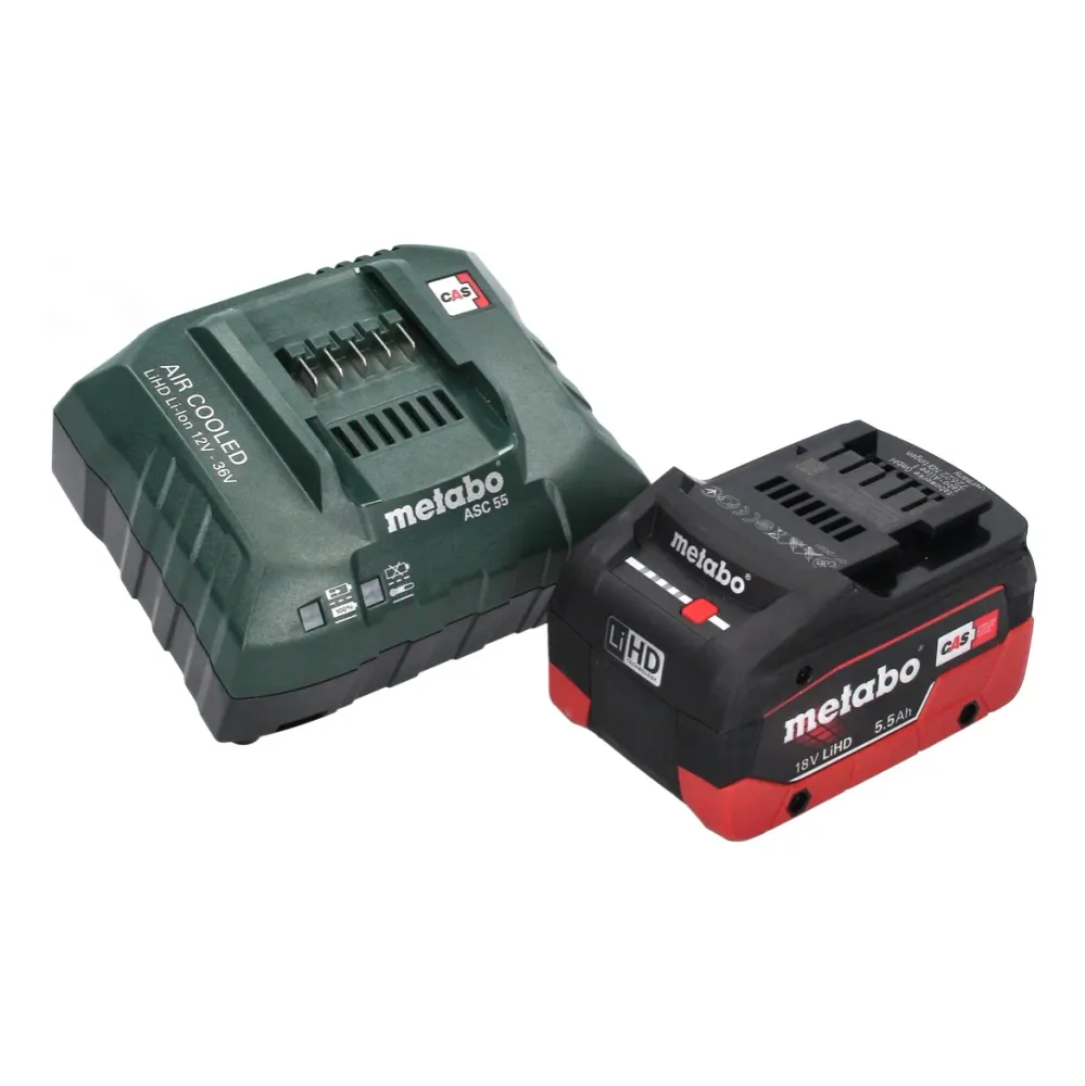 Metabo KS 18 LTX 57 Akumulatorowa pilarka tarczowa 18 V 165 mm + 1x akumulator 5,5 Ah + ładowarka + metaBOX