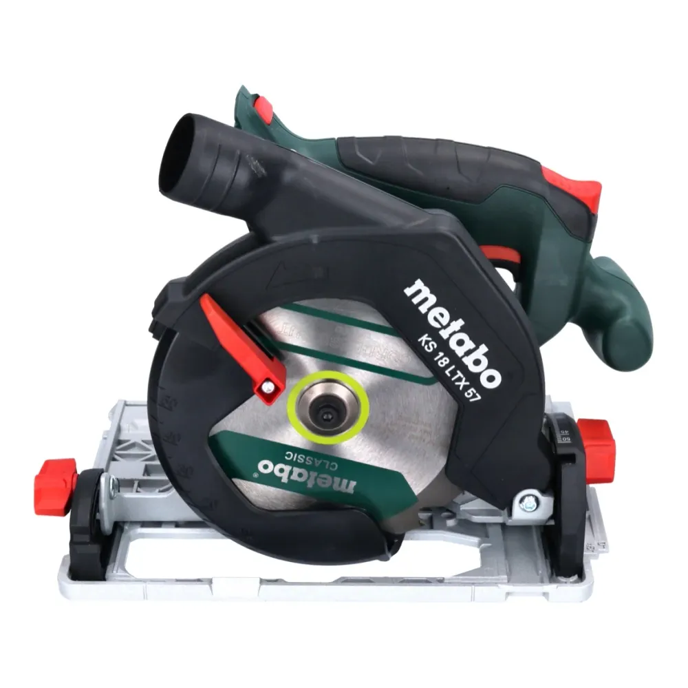 Metabo KS 18 LTX 57 Akumulatorowa pilarka tarczowa 18 V 165 mm + 1x akumulator 8,0 Ah + ładowarka + metaBOX