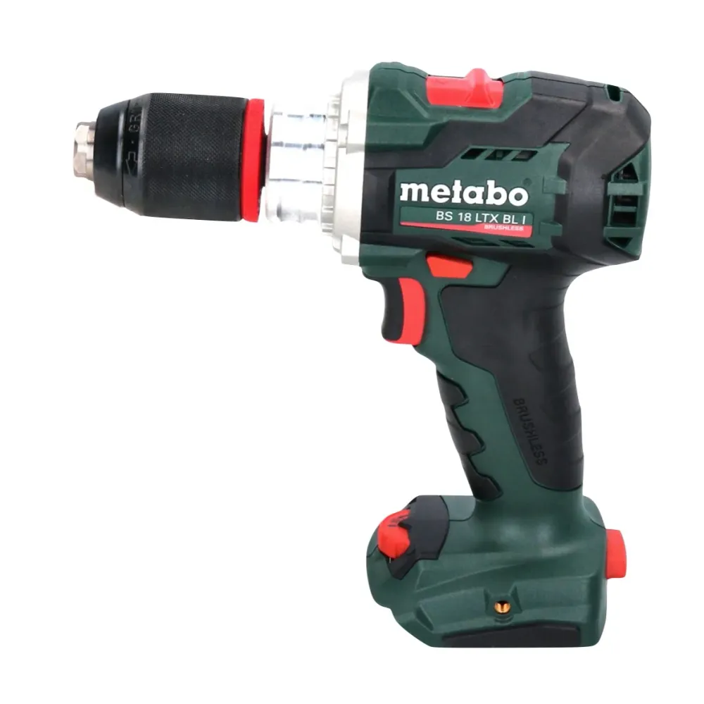 Metabo BS 18 LTX BL I Akumulatorowa wiertarko-wkrętarka 18 V 130 Nm bezszczotkowa + zestaw bitów 32 szt. + metaBOX - bez a...
