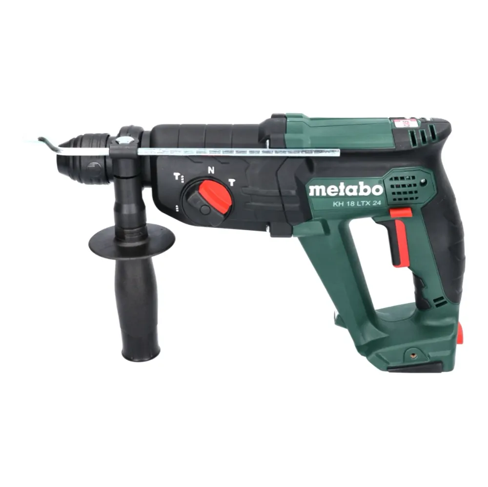 Metabo KH 18 LTX 24 akumulatorowy młot udarowo-obrotowy 18 V 2,1 J SDS plus + 1x akumulator 8,0 Ah + metaBOX - bez ładowarki