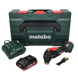Metabo MT 18 LTX BL QSL akumulatorowe narzędzie wielofunkcyjne 18 V bezszczotkowe Starlock Plus + 1x akumulator 4,0 Ah + ł...