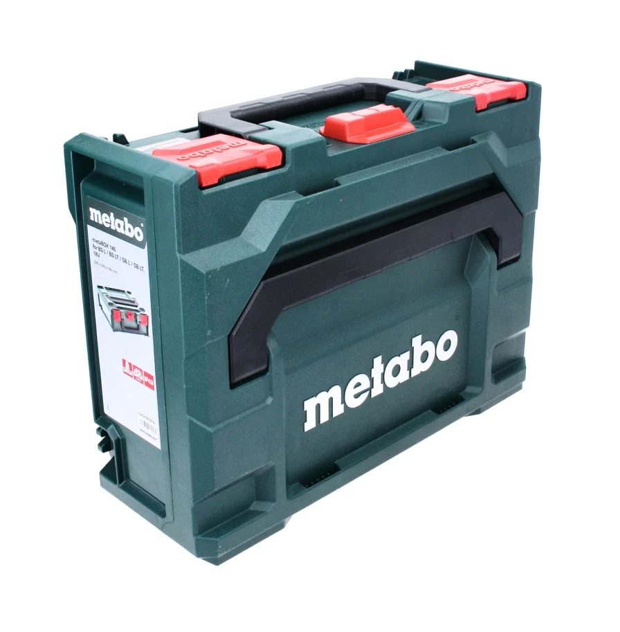 Metabo metaBOX 145 ( 626886000 ) Systemowa walizka narzędziowa do BS L / BS LT / SB L / SB LT z tworzywa sztucznego Możliw...