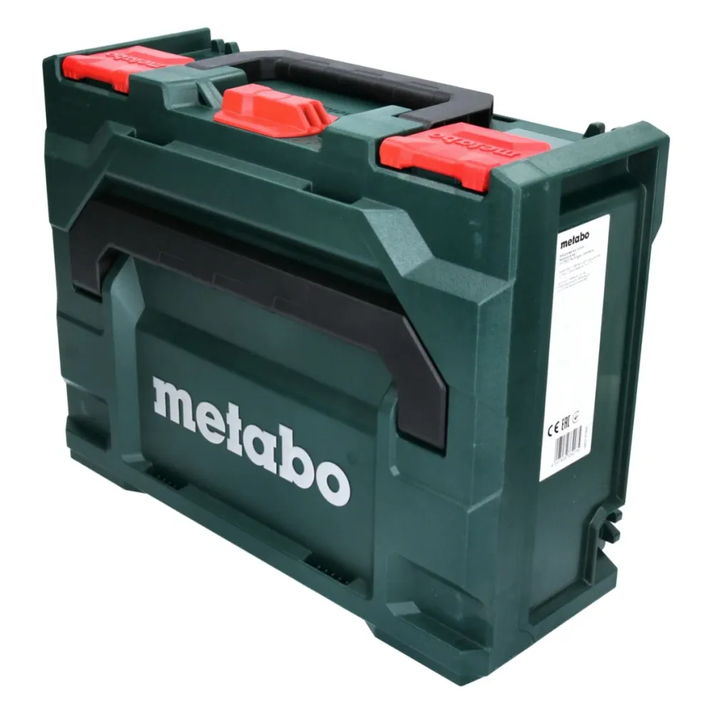 Metabo metaBOX 145 Zestaw 3x Systemowa walizka narzędziowa sztaplowana 396 x 296 x 145 mm - bez wkładki