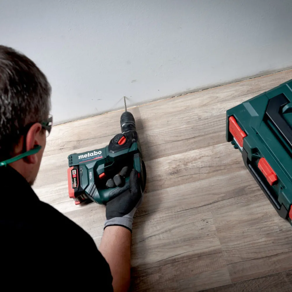 Metabo PowerMaxx BH 12 BL 16 akumulatorowa wiertarko-wkrętarka bezszczotkowa 12 V 1,3 J SDS-Plus + walizka ( 600207860 ) -...