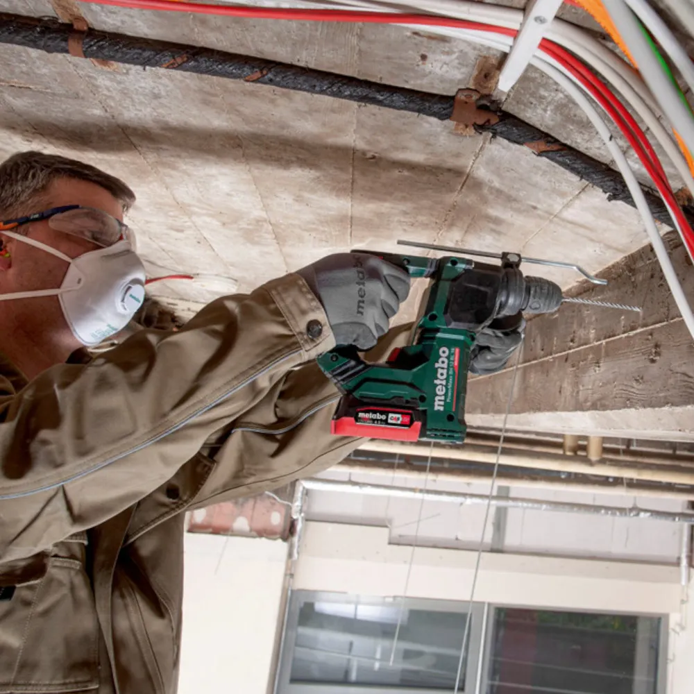 Metabo PowerMaxx BH 12 BL 16 akumulatorowa wiertarko-wkrętarka bezszczotkowa 12 V 1,3 J SDS-Plus + walizka ( 600207860 ) -...