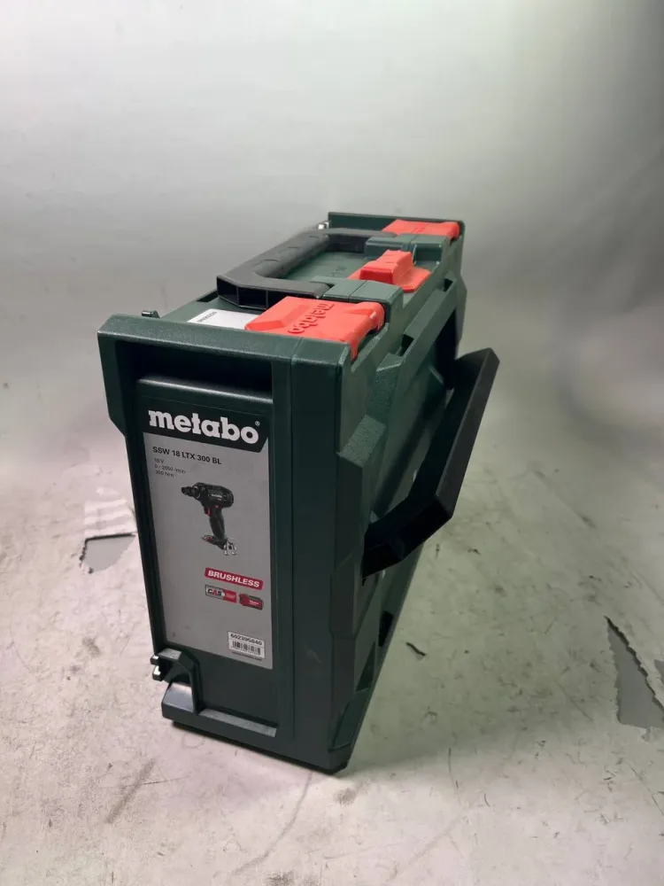 Metabo SSW 18 LTX 300 BL akumulatorowy klucz udarowy 18 V 300 Nm 1/2" bezszczotkowy ( 602395840 ) + metaBOX - bez akumulat...