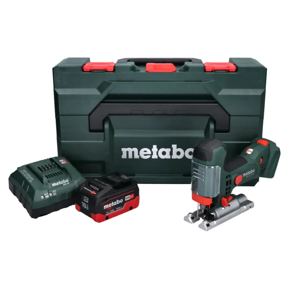 Wyrzynarka akumulatorowa Metabo STA 18 LTX 100 18 V + 1x akumulator 10,0 Ah + ładowarka + metaBOX