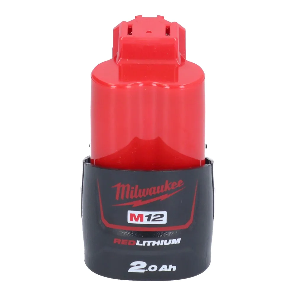Milwaukee M12 FQID-201 akumulatorowy klucz udarowy 12 V 50 Nm 1/4" bezszczotkowy + 1x akumulator 2,0 Ah - bez ładowarki