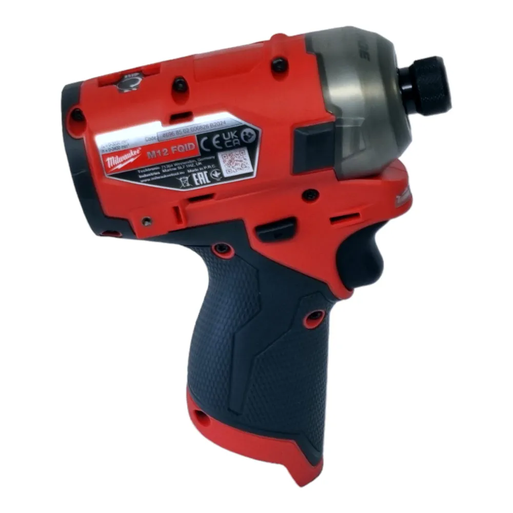 Milwaukee M12 FQID-401 akumulatorowy klucz udarowy 12 V 50 Nm 1/4" bezszczotkowy + 1x akumulator 4,0 Ah - bez ładowarki