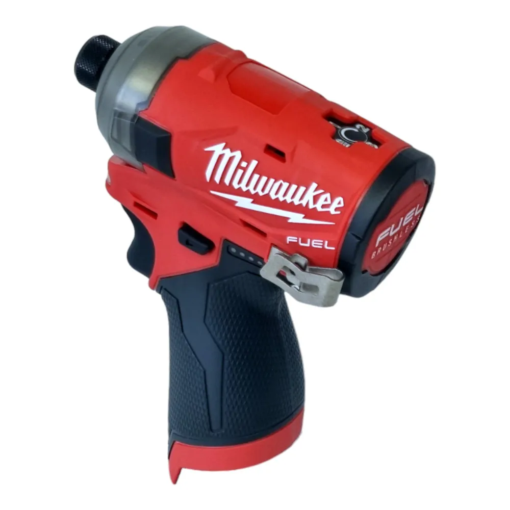 Milwaukee M12 FQID-601 akumulatorowy klucz udarowy 12 V 50 Nm 1/4" bezszczotkowy + 1x akumulator 6,0 Ah - bez ładowarki