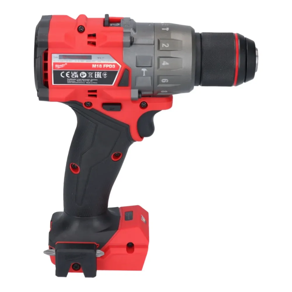 Milwaukee M18 FPD3-402 akumulatorowa wiertarko-wkrętarka udarowa 18 V 158 Nm bezszczotkowa + 2x akumulator 4,0 Ah + ładowarka