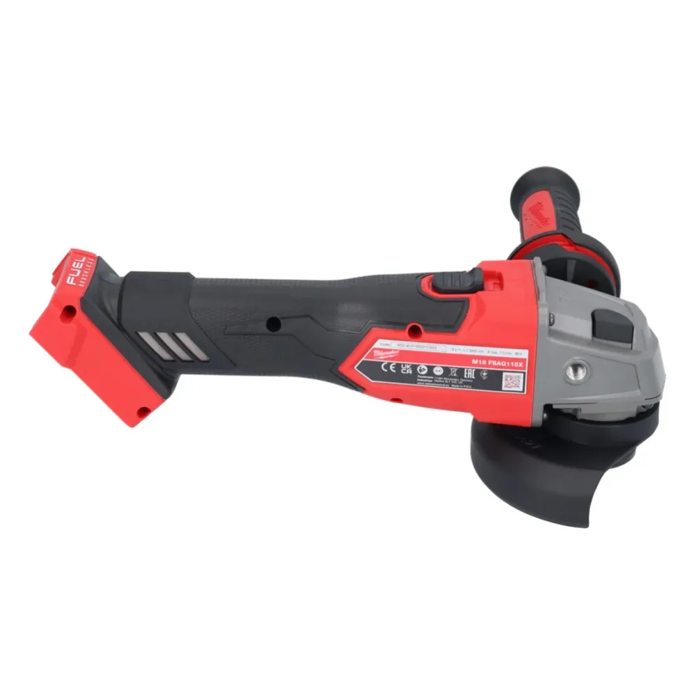 Milwaukee M18 FSAG115X-401 Akumulatorowa szlifierka kątowa 18 V 115 mm bezszczotkowa + 1x akumulator 4,0 Ah + ładowarka