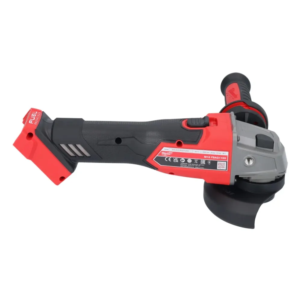Milwaukee M18 FSAG115X-601 Akumulatorowa szlifierka kątowa 18 V 115 mm bezszczotkowa + 1x akumulator 6,0 Ah – bez ładowarki