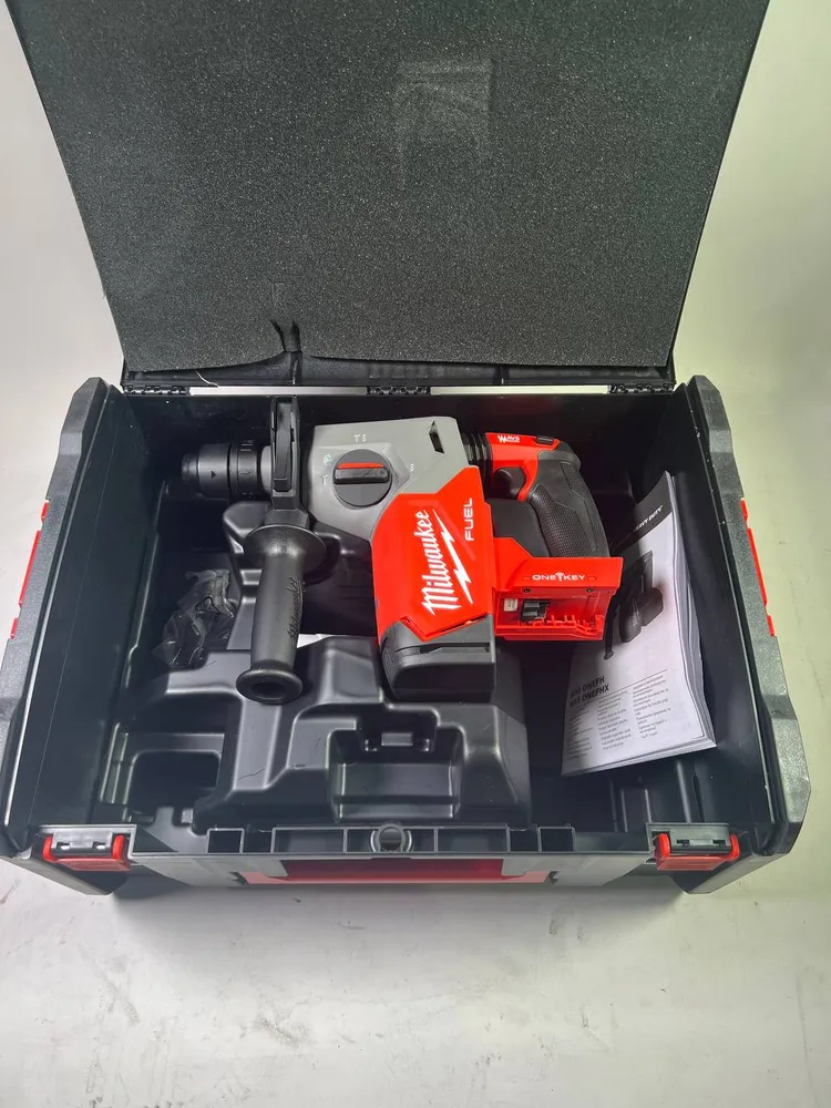 Milwaukee M18 ONEFHX-0X Akumulatorowy młot udarowo-obrotowy 18 V 2,5 J SDS-Plus bezszczotkowy + skrzynka HD ( 4933478503 )...