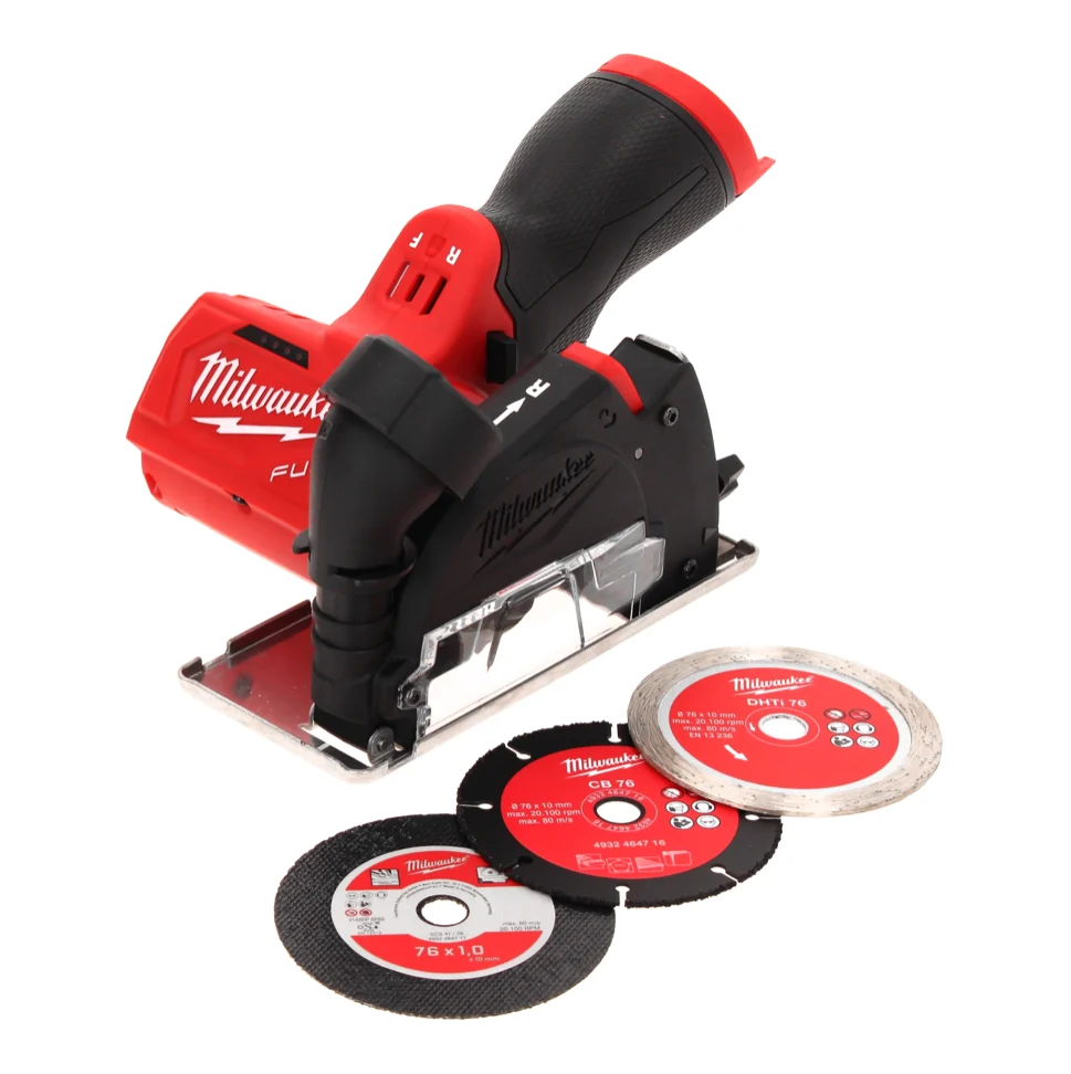 Milwaukee M12 FCOT-0 Frez do wielu materiałów 12 V 76 mm bezszczotkowy ( 4933464618 ) Solo - bez akumulatora, bez ładowarki